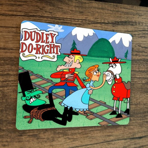 Dudley Do Right Classic Cartoon Mouse Pad‎